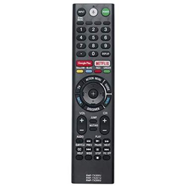 Imagem de Novo controle remoto de voz de substituição RMF-TX300U sub RMF-TX200U RMF-TX201U compatível com Sony Bravia LCD TV XBR-43X800E XBR-49X800E XBR-55X800E XBR-65X850E XBR-75X850E (RMFTX300U