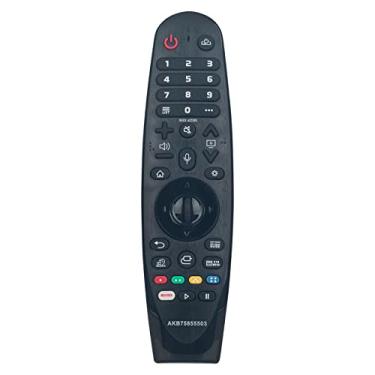 Imagem de PERFASCIN AKB75855503-MR20GA Controle remoto de substituição de voz adequado para LG Smart TV 43UN7300PUD 43UN6955ZUF 49UN7300PUC 49UN7300PUF 49UN7300AUD 49UN7300PUB 49UN7100PUA