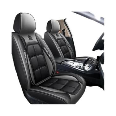 Imagem de Capa de Assento de Carro Universal em Couro - Respirável e Resistente 