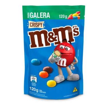 Imagem de Kit c/ 2 Chocolate Ao Leite Crispy M&m's 120g