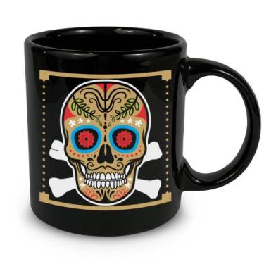 Imagem de Caneca Caveira Sortida 320ml - Cerâmica Regina