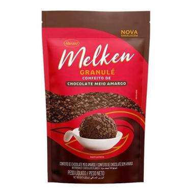 Imagem de Chocolate Granulado Granule Meio Amargo 400g Melken - Harald