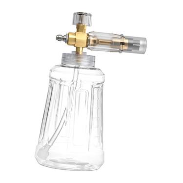 Imagem de Baoblaze Pulverizador de pressão com garrafa de espuma de grande capacidade, manual, 1000ml, conexão rápida, portátil, alta pressão para detalhamento