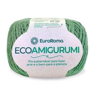 Imagem de Linha EcoAmigurumi Euroroma 160g, 802 ESMERALDA