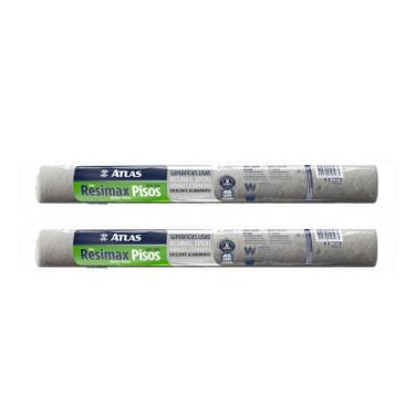 Imagem de Kit 2 Rolo Pintura Epóxi 46cm 5mm Não Solta Pelos Atlas