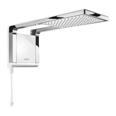 Imagem de Chuveiro Acqua Storm Ultra Br/Cr 5500W 127V Lorenzetti, 110V