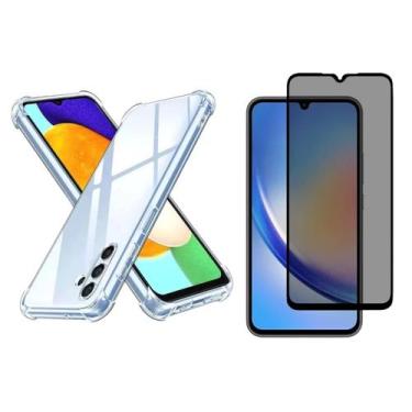 Imagem de Capa Capinha Para Galaxy M35 + Pelicula de Privacidade 3D - LXL