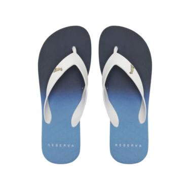 Imagem de Chinelo Reserva Anoitecer Azul e Branco 39-40