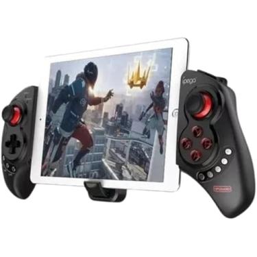 Imagem de Controle Gamepad Bluetooth 5.0, Extensível até 280mm, para Celular e Tablet, Preto