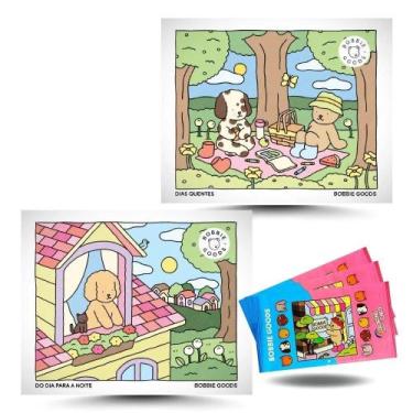 Imagem de Kit Bobbie Goods: Livros de Colorir - Dias Quentes + Do Dia para a Noi