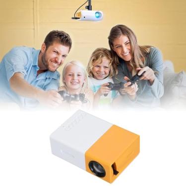 Imagem de Diyeeni Mini Projetor, 1080P Full Hd, Vídeo, Home Theater Portátil, Filmes, Alto-Falantes Estéreo De Alta Fidelidade, Hdmi, Usb, Av, Smartphone, Tablet, Tv Sticks (Eua)