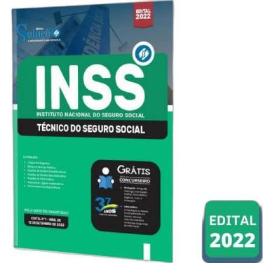 Imagem de Apostila Técnico Do Seguro Social Inss - Concurso Inss - Editora Soluc