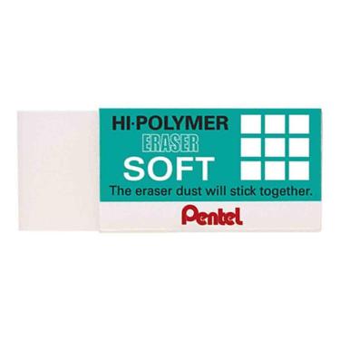 Imagem de Borracha Profissional Pentel Hi-Polymer Soft Pequena