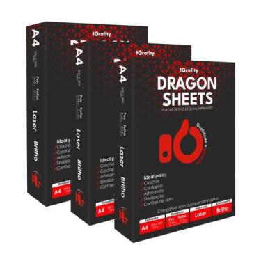 Imagem de Folha Imprimível á Laser A3 - 10 Unidades - Grafity