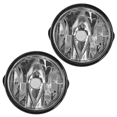 Imagem de TRQ Conjunto de faróis de neblina do lado do motorista e do passageiro compatível com Ford Expedition 2007-2014 2008-2011 Ranger FO2593221