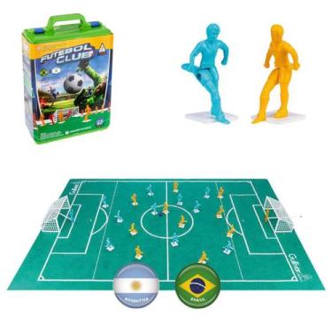 Imagem de Jogo Infantil de Futebol Club Maleta 2 Seleções + Acessórios - Gullive