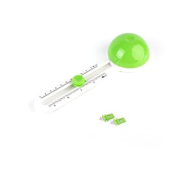 Imagem de Aramox Cortador Circular de Papel Com 2 Cabeças de Cortador Ferramentas de Corte de Artesanato para Fazer Artes Imagens de Arte Cartões de Papel Flores de