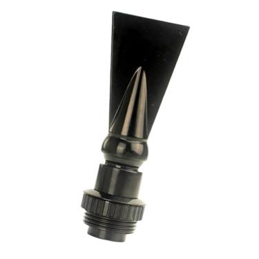 Imagem de Ioensy Bico para aquário, de água preto para tubo de retorno, acessório compacto, peças de reposição, bomba giratória 360, saída de reservatório, Comprimento 140mm