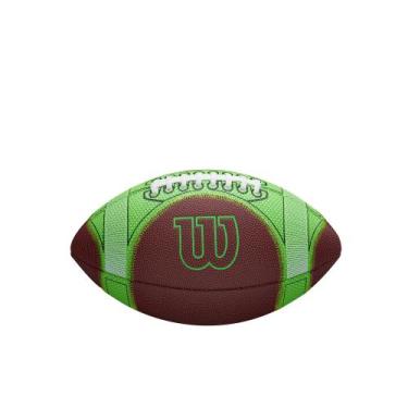Imagem de Bola de Futebol Americano WILSON Hylite Peewee - Tamanho Oficial - Mar