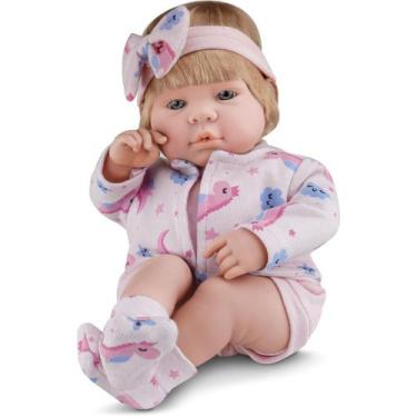 Imagem de Boneca Bebê Real com Cabelo (S) - Roma