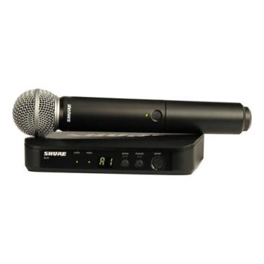 Imagem de Sistema De Microfone Sem Fio De Mao BLX-24BR/SM58 J10 - Shure