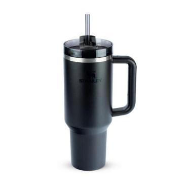 Imagem de Copo Com Canudo Stanley Quencher 887ML, BLACK