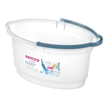 Imagem de Balde Oval Sanremo, 14L, Plástico, com Bico Direcionador e Alça