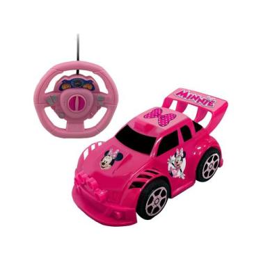 Imagem de Carrinho de Controle Remoto Disney Minnie - Smart Driver 3 Funções Can