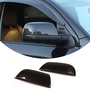 Imagem de Para Toyota Tundra/Sequoia 2007-2021 Capa do espelho retrovisor externo Acessórios de acabamento Capa do espelho retrovisor Capas de proteção Moldagem lateral da porta Acabamentos de decoração externa (fibra de carbono)