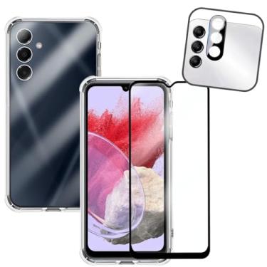 Imagem de Kit Capa Anti Impacto, Película de Nanogel e Protetor de Lente para Galaxy M34, Transparente