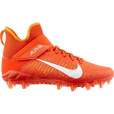Imagem de Nike Chuteira masculina Alpha Menace Pro 2 D - Preto/Branco, 38, Laranja/branco/laranja total, 12