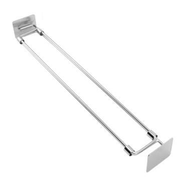 Imagem de Yosoo Barra Segura de Trailer Ajustável, 304 Haste de Aço Inoxidável Evite Derramamentos Bagunçados, Estabilizadores de Bebidas Alimentares para Geladeira RV, Organizador de Viagens