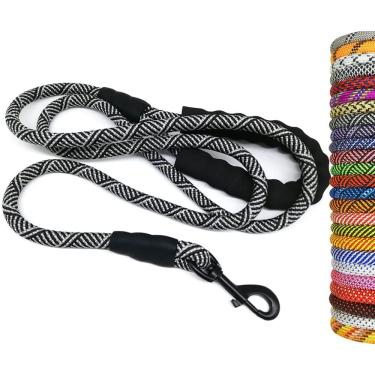 Imagem de Dog Leash MayPaw Heavy Duty Rope de nylon de 15 pés para cães grandes