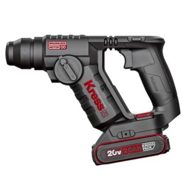 Imagem de Martelete Perfurador/Rompedor Kress KUC50 20V Brushless | SDS-Plus, 1.7J, 0–5.300 ipm, 2 Baterias 2.0Ah, Mandril com Adaptador, Maleta Plástica | Leve, Compacto e 3 em 1