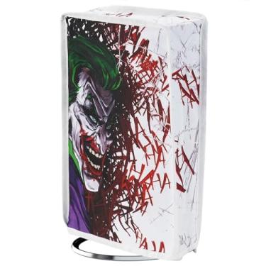 Imagem de playvital Vertical Dust Cover for ps5 Slim Digital Edition(The New Smaller Design), Nylon Dust Proof Protector Waterproof Cover Sleeve for ps5 Slim Console - Clown Hahaha