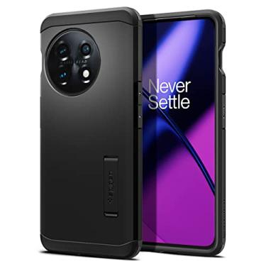 Imagem de Spigen Capa Tough Armor projetada para OnePlus 11 (2023) - Preta