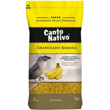 Imagem de Mistura para Trinca Ferro Sabiá Alimento Canto Nativo Granulado Banana