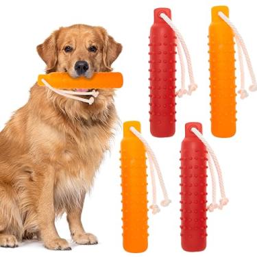 Imagem de Segzwlor Brinquedo flutuante para cães – para-choque interativo de treinamento e buscando brinquedos aquáticos para cães falsos ao ar livre - leve para flutuar na piscina aquática, buscar brinquedos