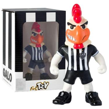 Imagem de Mascote Futebol Galo Atletico Mineiro 12Cm - Polo Art