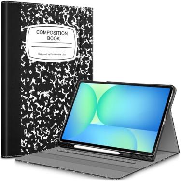 Imagem de Fintie Capa para Samsung Galaxy Tab S10 FE Plus 13,1 polegadas modelo 2025 (SM-X620/X626) com suporte de caneta S integrado, capa de negócios de portfólio de vários ângulos com bolso hibernar