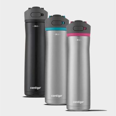 Imagem de Kit com 3 Garrafas Térmicas Ashland Chill AUTOSPOUT Contigo  709ml, Ún