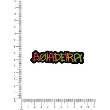 Imagem de Adesivo de Chapéu Country Boiadeira Colorido - Vivace Country, Tamanho