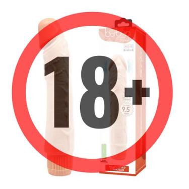 Imagem de Vibrador Ponto G 24cm Silicone Texturizado Multivelocidade Baile Barba