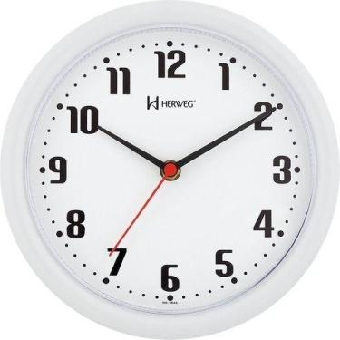 Imagem de Relogio de parede herweg 6102-021 branco