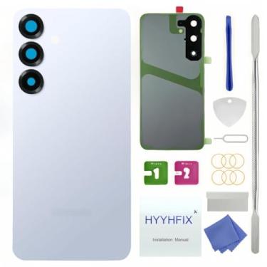Imagem de HYYHFIX Substituição de vidro traseiro Galaxy S25 Plus para Samsung Galaxy S25 Plus SM-S938U 17.0 cm capa traseira de vidro à prova d'água e lente de câmera + kit de ferramentas de reparo profissional