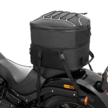 Imagem de Bolsa traseira para motocicleta KEMIMOTO Dual Use Waterproof 25L-45L