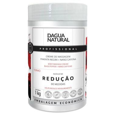 Imagem de Pote Creme de Massagem Dagua Natural Pimenta Negra 1kg Redução de Medi