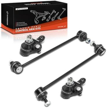 Imagem de A-Premium Conjunto de 4, barra de balanço frontal, junta esférica inferior, compatível com Toyota Camry 1997-2001, Avalon 1997-2004, Solara 1999-2003, Lexus ES300 1997-2001, RX300 1999-2003