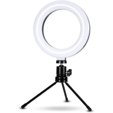 Imagem de Ring Light 6 Polegadas Iluminador Anel De Led Ring Light Usb 16Cm Com 
