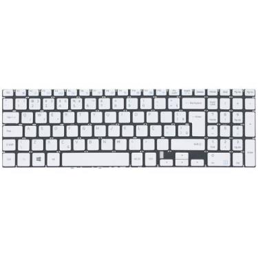 Imagem de Teclado para Notebook Samsung 300E5M-XD1 - BestBattery, Branco